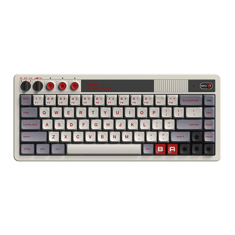 Retro 68 Keyboard - NES 40th Limited Edition - Mechanical Key Edition with Retro-Inspired Styling