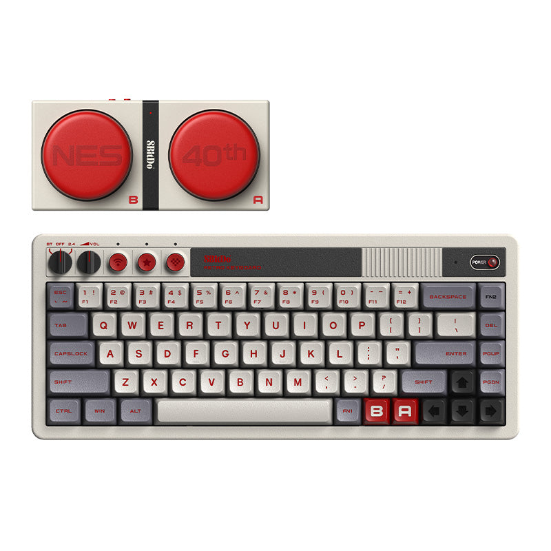 Retro 68 Keyboard - NES 40th Limited Edition - Mechanical Key Edition with Retro-Inspired Styling