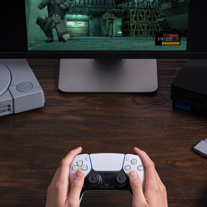 8BitDo Retro Receiver for PS1 PS2 - Connection Adapter for Supported Platforms