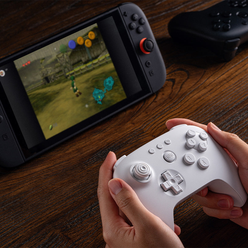 8BitDo 64 Bluetooth Controller for Analogue 3D - Controller with a Familiar and Practical Layout