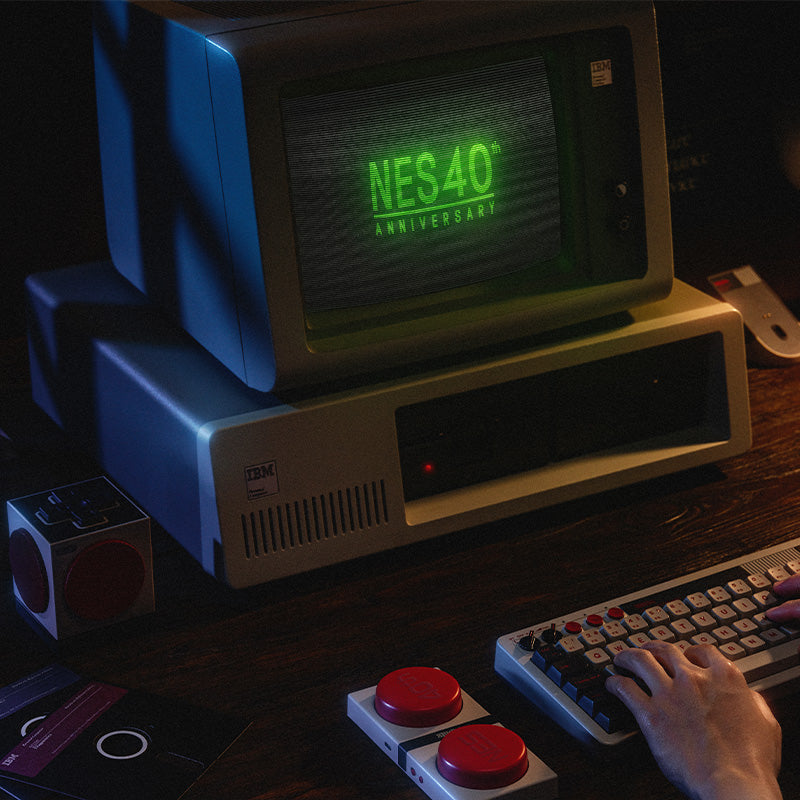 Retro 68 Keyboard - NES 40th Limited Edition - Mechanical Key Edition with Retro-Inspired Styling