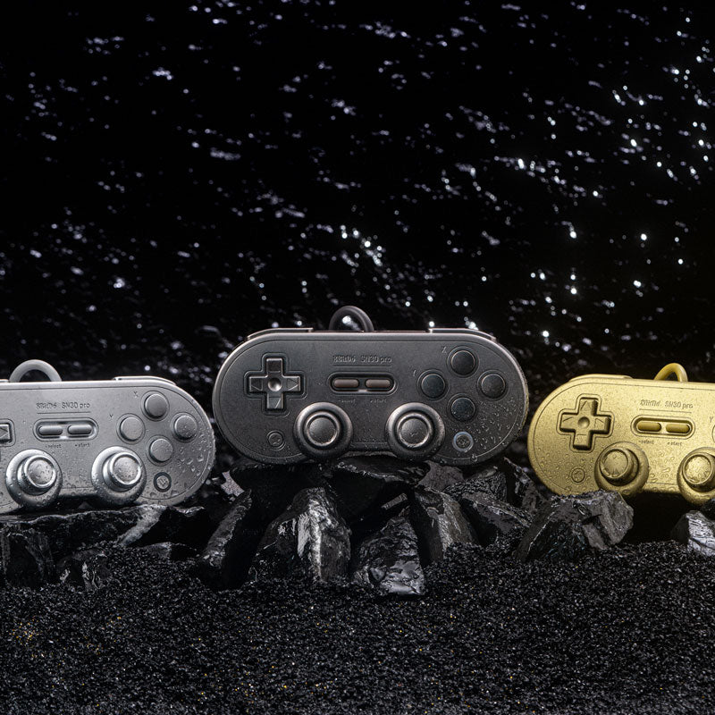 8BitDo SN30 Pro - Space Gray Limited Edition - Controller with a Familiar and Practical Layout