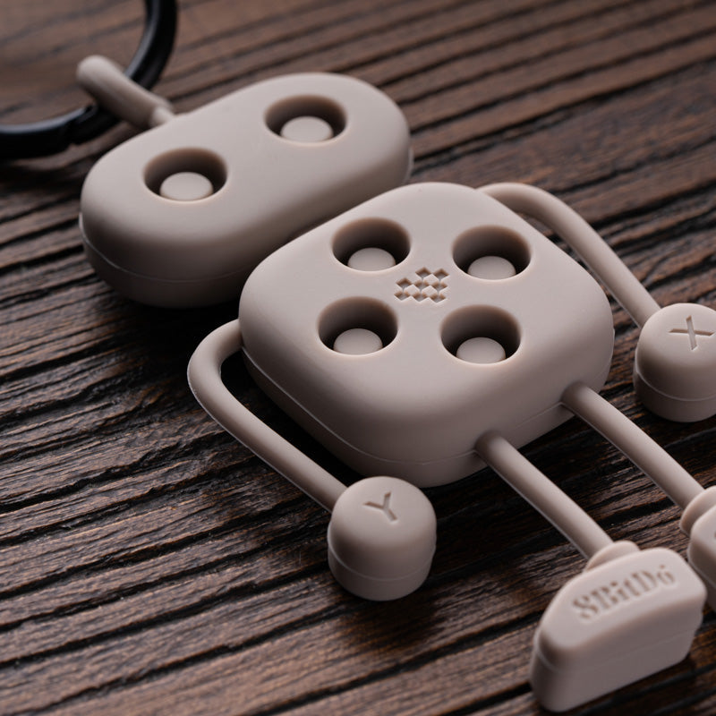 8BitDo 8Bitbot Keychain - Mini Keychain Design for Bags and Keys
