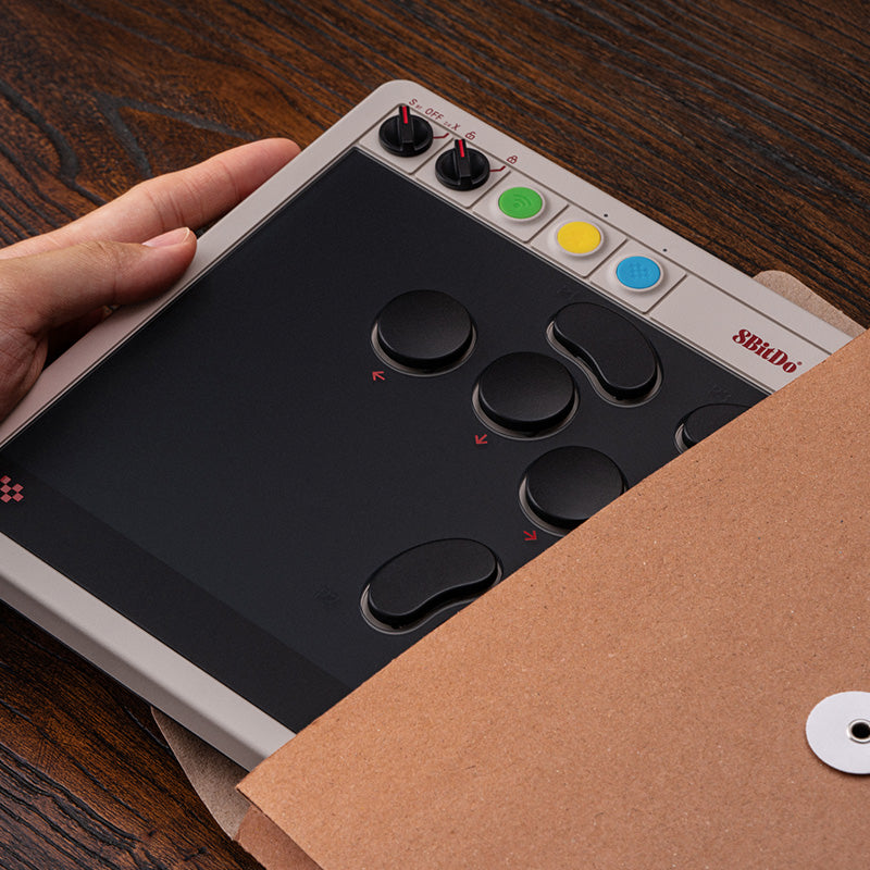 8BitDo Arcade Controller - Arcade Controller Design with Customizable Inputs