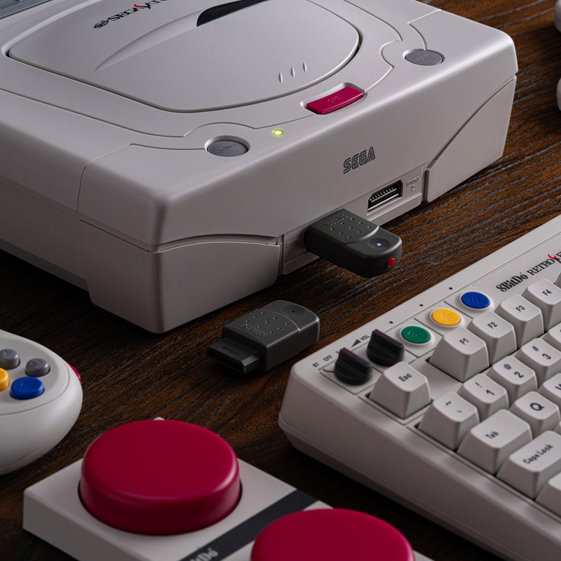 8BitDo Retro Receiver for Saturn - Connection Adapter for Supported Platforms