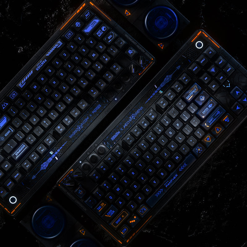 8BitDo Retro 87 Mechanical Keyboard - Mecha BREAK - Mechanical Key Edition with Retro-Inspired Styling