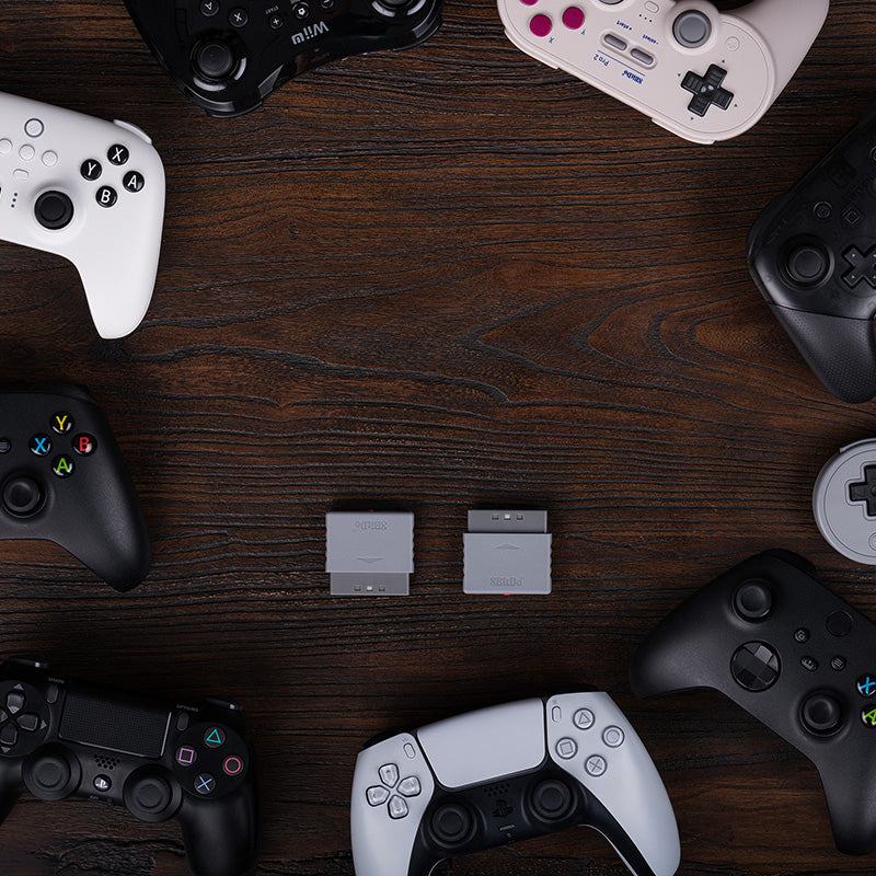 8BitDo Retro Receiver for PS1 PS2 - Connection Adapter for Supported Platforms