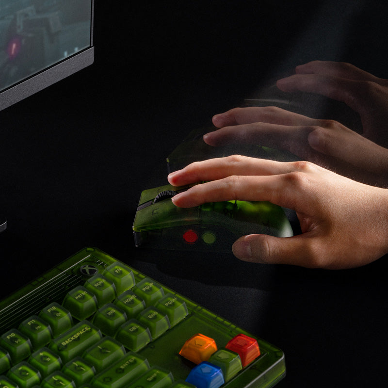 8BitDo Retro R8 Mouse - Xbox Edition - Mouse Collection for Gaming and Everyday Use
