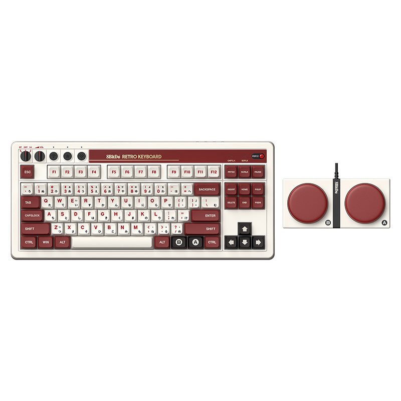 8BitDo Retro Mechanical Keyboard - Mechanical Key Edition with Retro-Inspired Styling