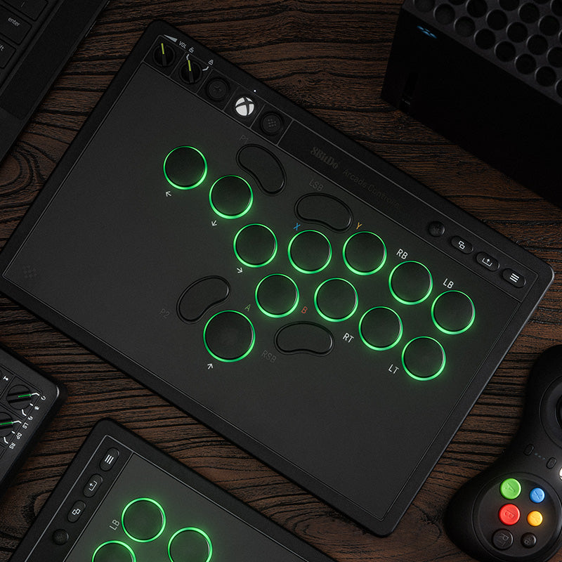 8BitDo Arcade Controller for Xbox - Arcade Controller Design with Customizable Inputs