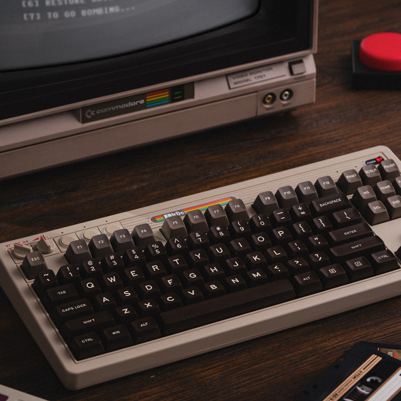 8BitDo Retro Mechanical Keyboard - Mechanical Key Edition with Retro-Inspired Styling