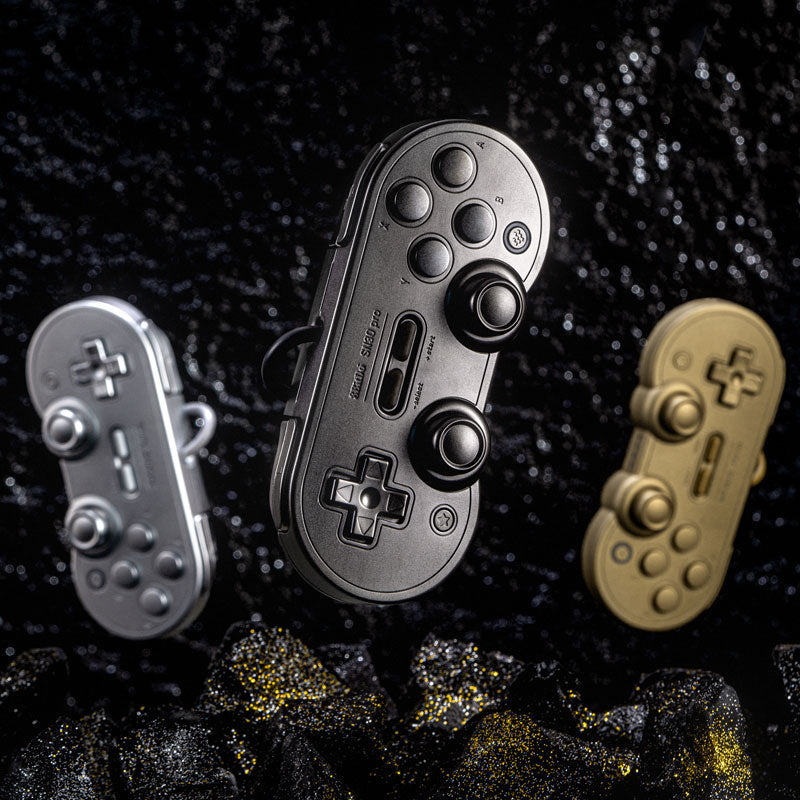 8BitDo SN30 Pro - Space Gray Limited Edition - Controller with a Familiar and Practical Layout