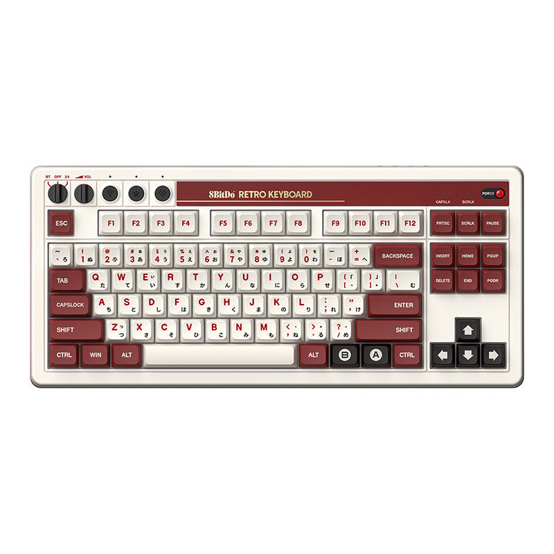 8BitDo Retro Mechanical Keyboard - Mechanical Key Edition with Retro-Inspired Styling