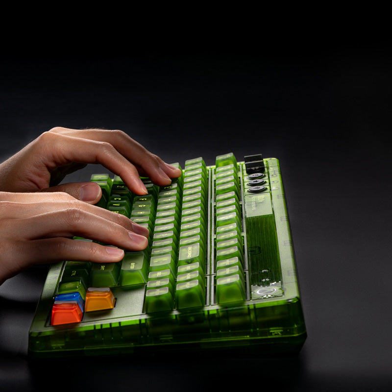 8BitDo Retro 87 Mechanical Keyboard - Xbox Edition - Mechanical Key Edition with Retro-Inspired Styling