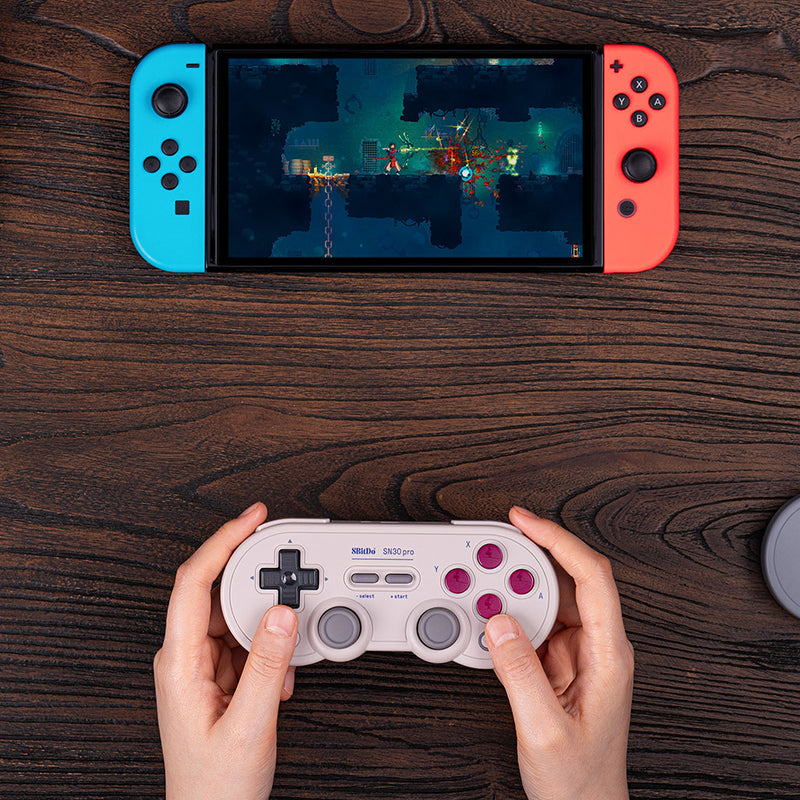 8BitDo SN30 Pro (Hall Effect Joystick) - Controller with a Familiar and Practical Layout