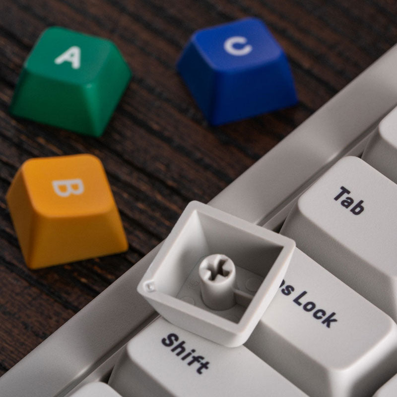 Retro Mechanical Keyboard - S Edition - Mechanical Key Edition with Retro-Inspired Styling