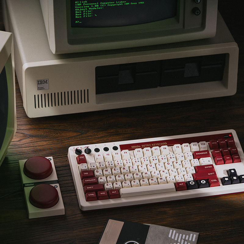 8BitDo Retro Mechanical Keyboard - Mechanical Key Edition with Retro-Inspired Styling