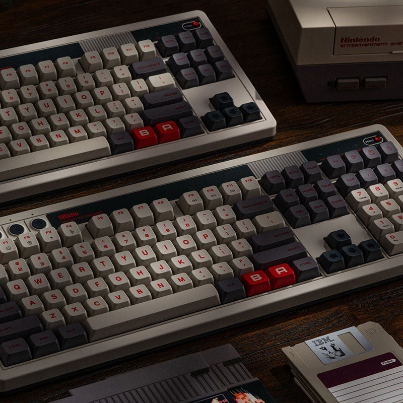 8BitDo Retro 108 Mechanical Keyboard - Mechanical Key Edition with Retro-Inspired Styling
