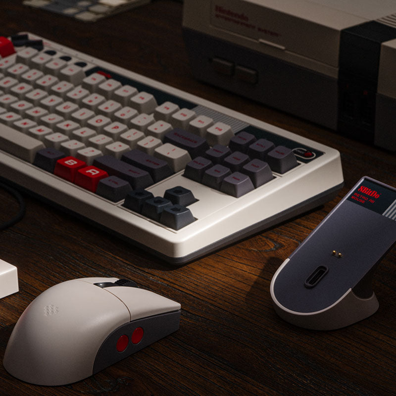 8BitDo Retro R8 Mouse - N Edition - Mouse Collection for Gaming and Everyday Use