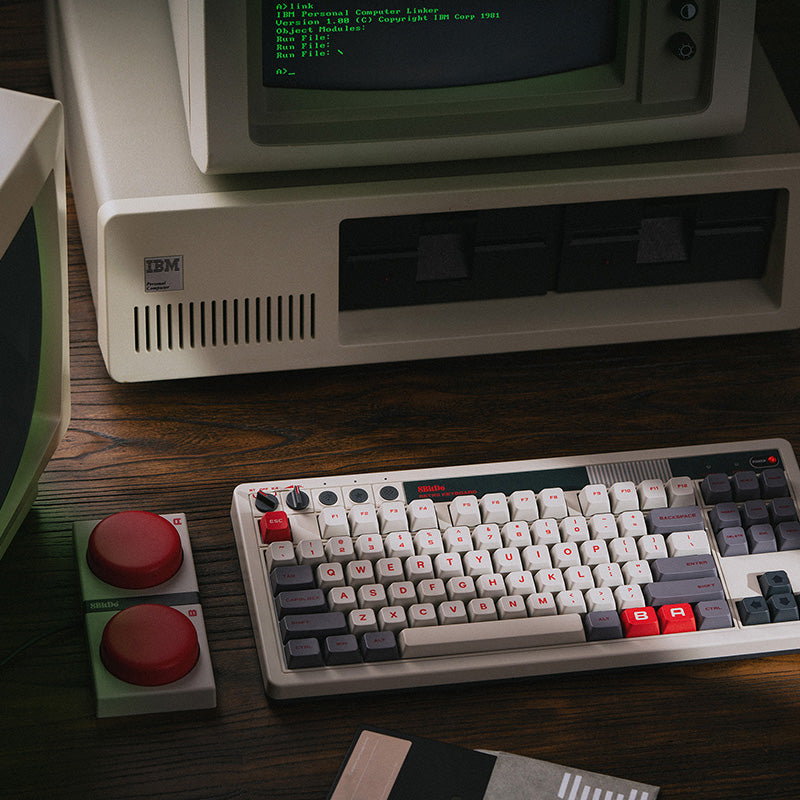 8BitDo Retro Mechanical Keyboard - Mechanical Key Edition with Retro-Inspired Styling