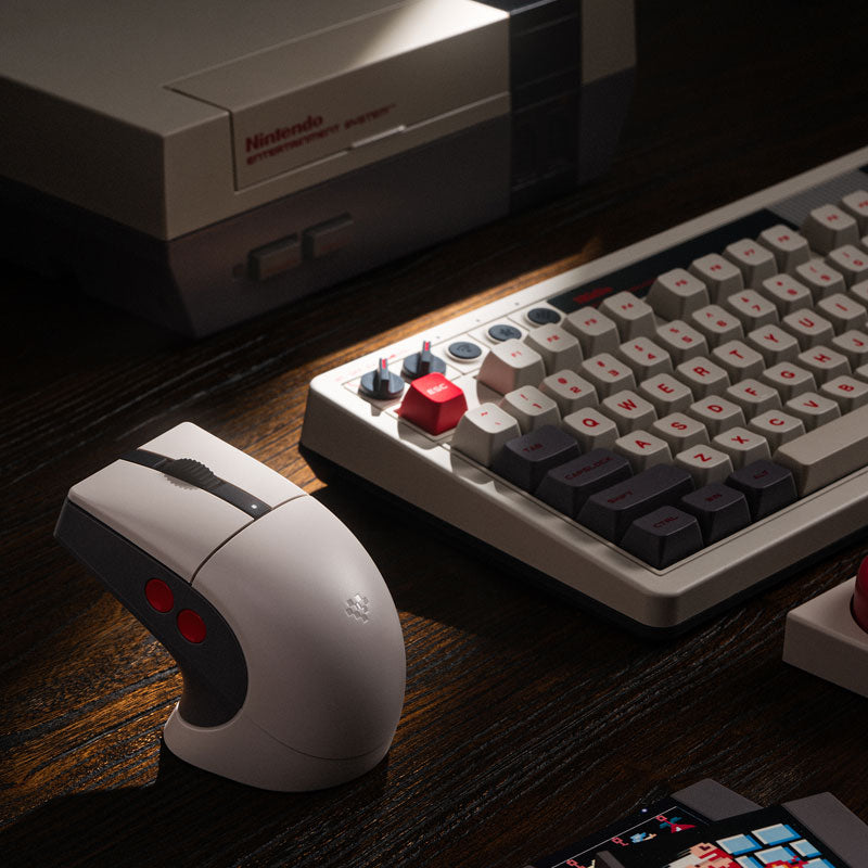 8BitDo Retro R8 Mouse - N Edition - Mouse Collection for Gaming and Everyday Use