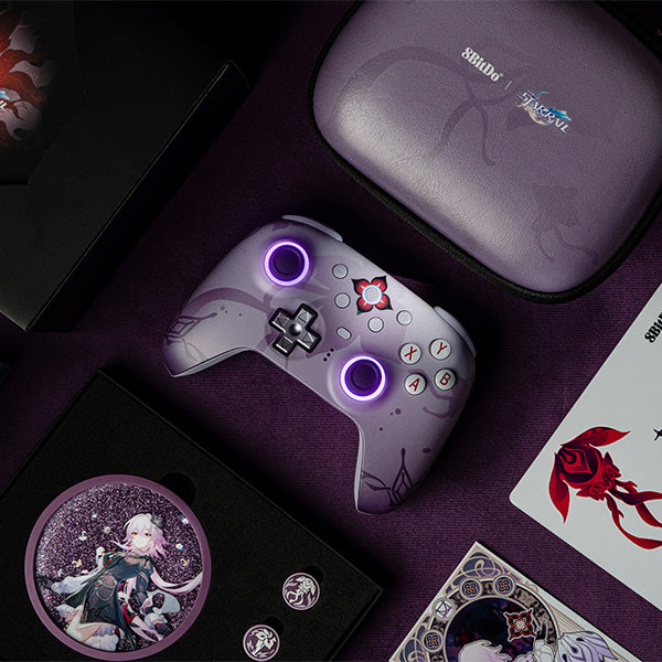 8BitDo Ultimate 2 Wireless Controller (Honkai: Star Rail - Evernight) - Controller with a Familiar and Practical Layout