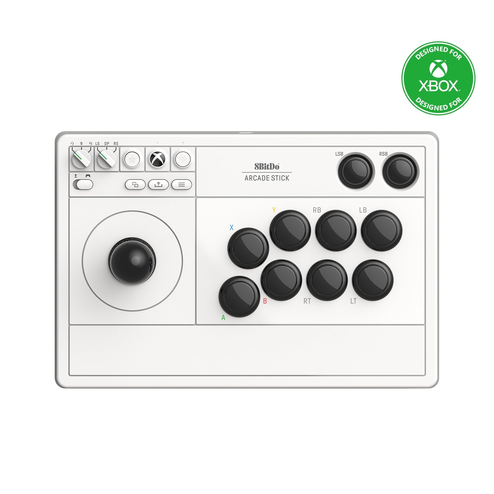8BitDo Arcade Stick for Xbox - Arcade Controller Design with Customizable Inputs