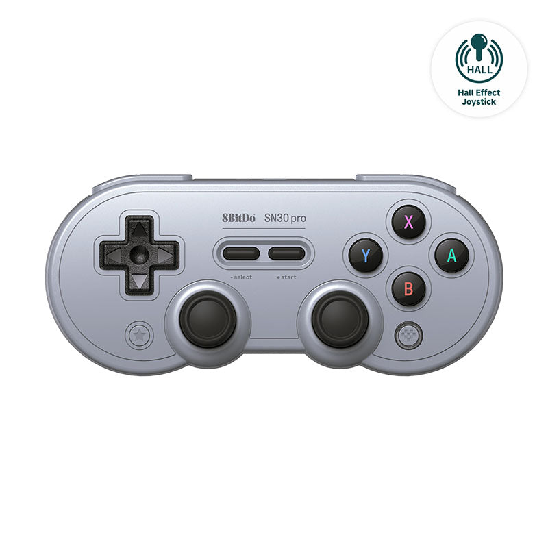8BitDo SN30 Pro (Hall Effect Joystick) - Controller with a Familiar and Practical Layout
