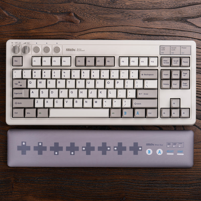 8BitDo Wrist Rest for Keyboards - Keyboard Rest Edition for Everyday Typing Sessions