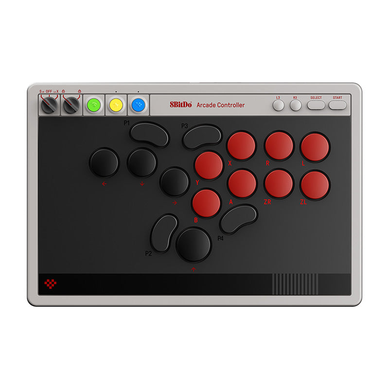 8BitDo Arcade Controller - Arcade Controller Design with Customizable Inputs