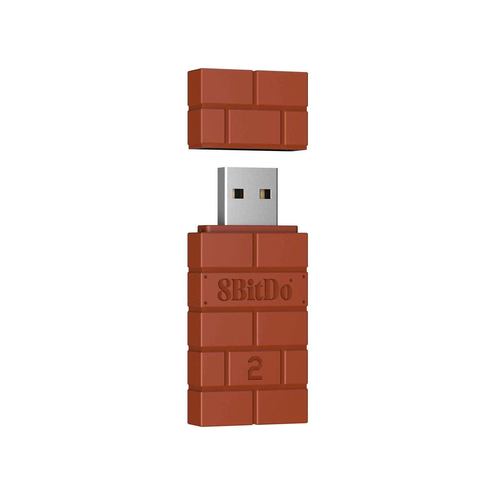 8BitDo Wireless Bluetooth USB Adapter 2 - Connection Adapter for Supported Platforms