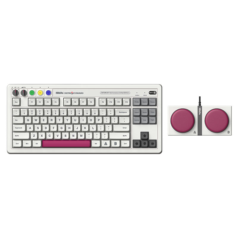 Retro Mechanical Keyboard - S Edition - Mechanical Key Edition with Retro-Inspired Styling
