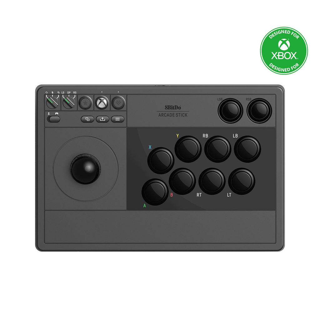 8BitDo Arcade Stick for Xbox - Arcade Controller Design with Customizable Inputs