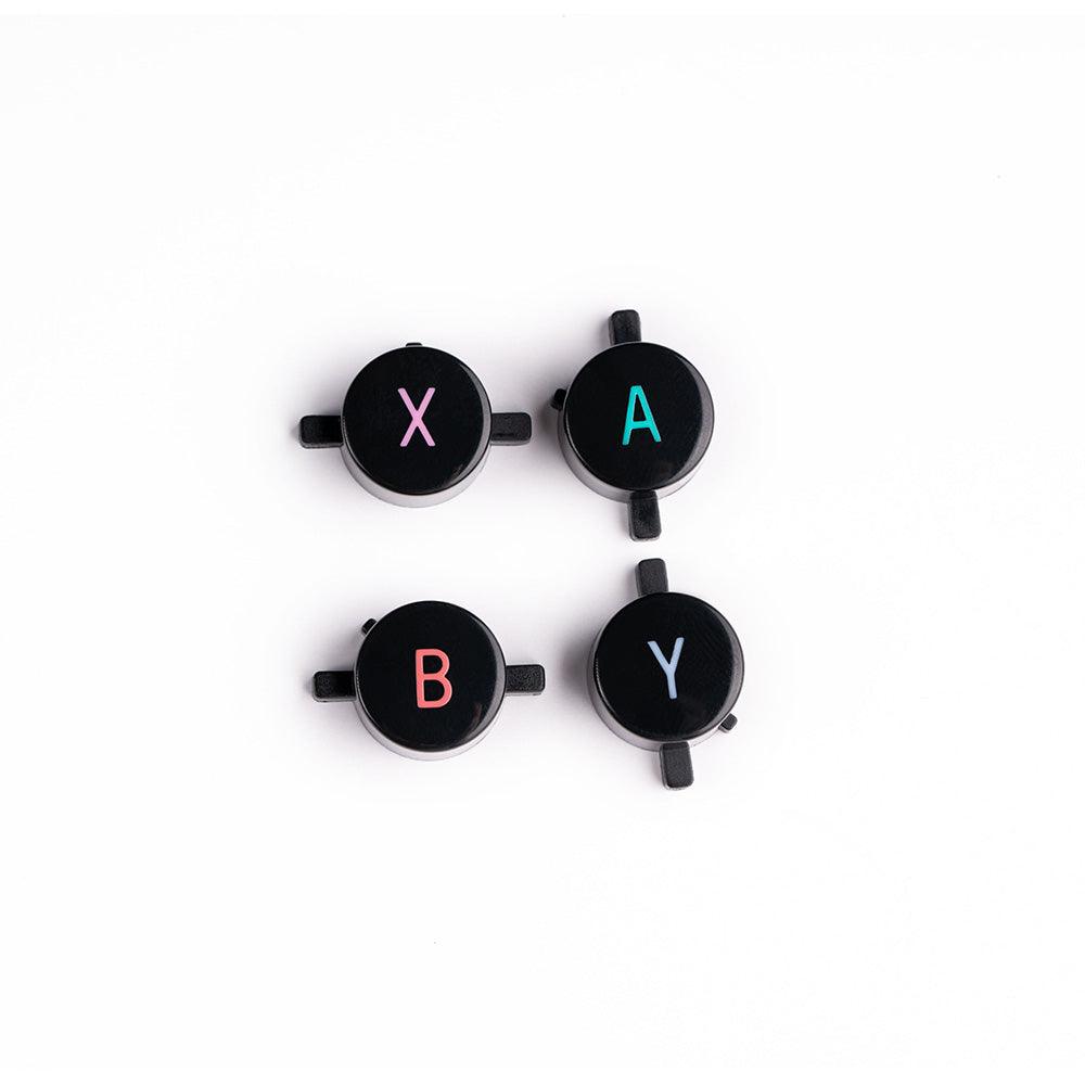 8BitDo ABXY Buttons for SN30 SN30 Pro SN30 Pro+ and Pro 2 - Switch Layout - Replacement Set for Compatible 8BitDo Devices