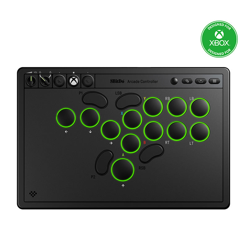 8BitDo Arcade Controller for Xbox - Arcade Controller Design with Customizable Inputs