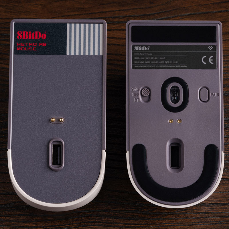 8BitDo Retro R8 Mouse - N Edition - Mouse Collection for Gaming and Everyday Use