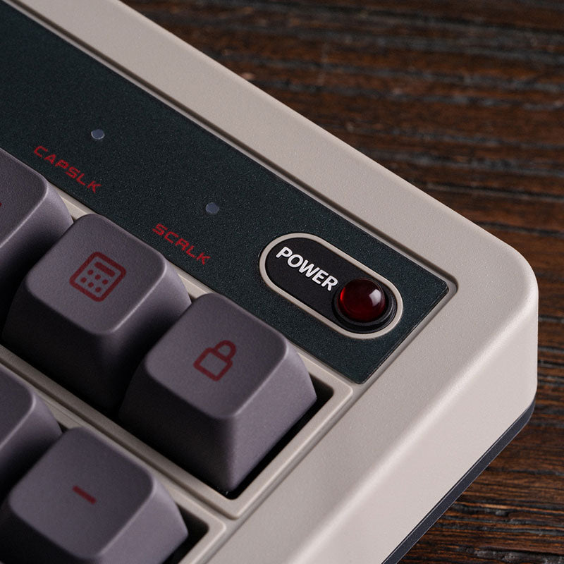 8BitDo Retro 108 Mechanical Keyboard - Mechanical Key Edition with Retro-Inspired Styling