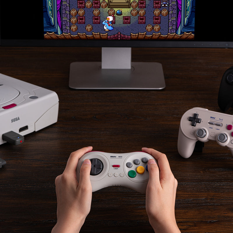 8BitDo Retro Receiver for Saturn - Connection Adapter for Supported Platforms
