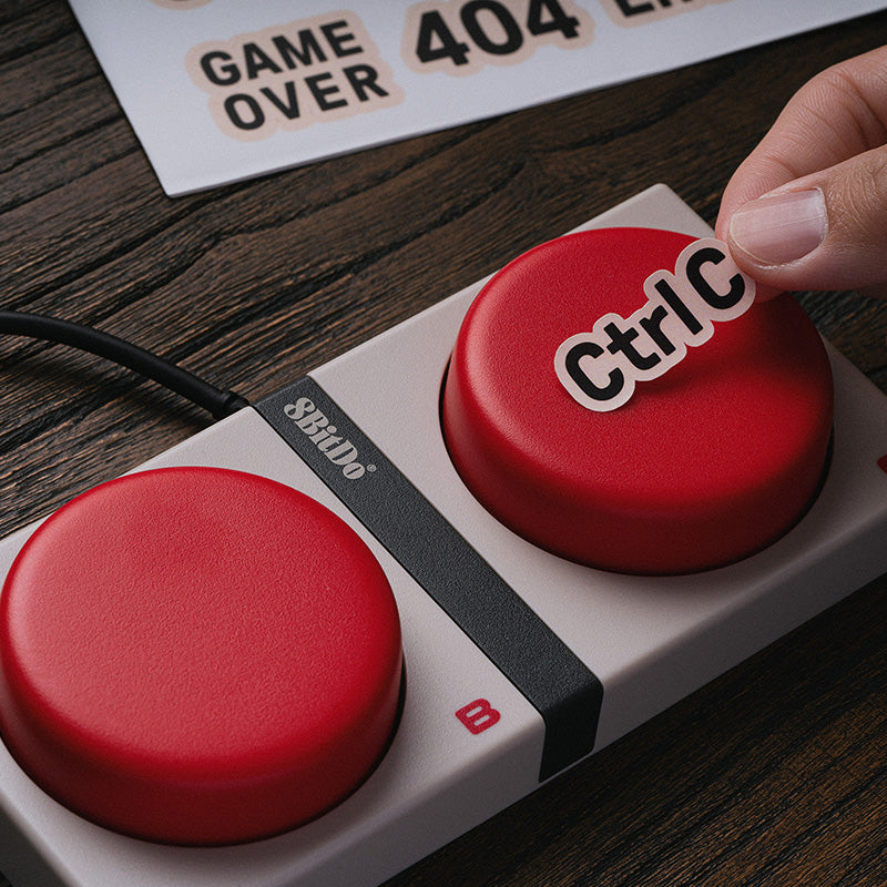 8BitDo Retro Mechanical Keyboard - Mechanical Key Edition with Retro-Inspired Styling