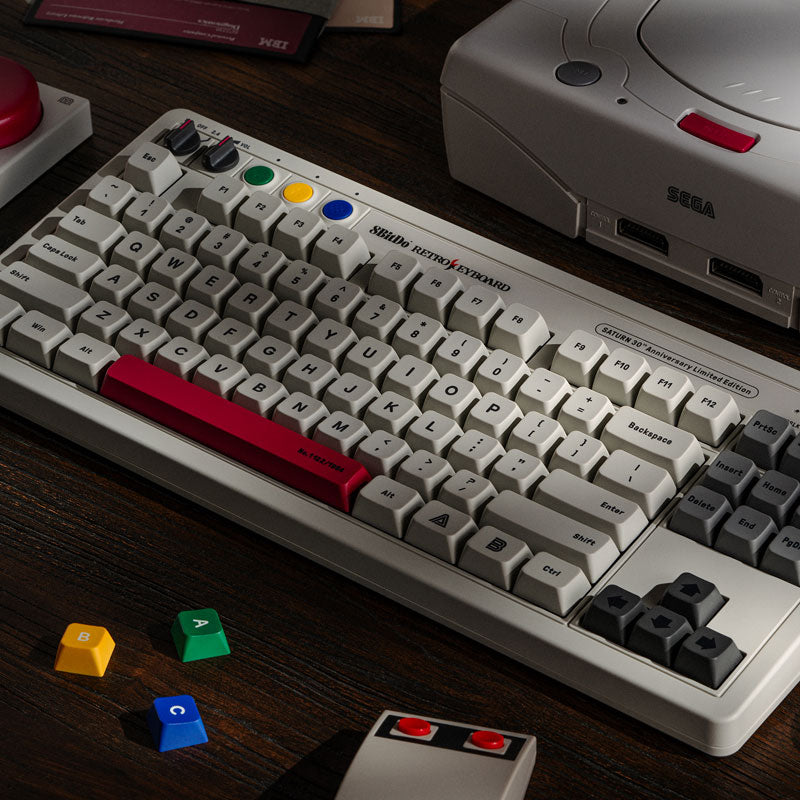Retro Mechanical Keyboard - S Edition - Mechanical Key Edition with Retro-Inspired Styling