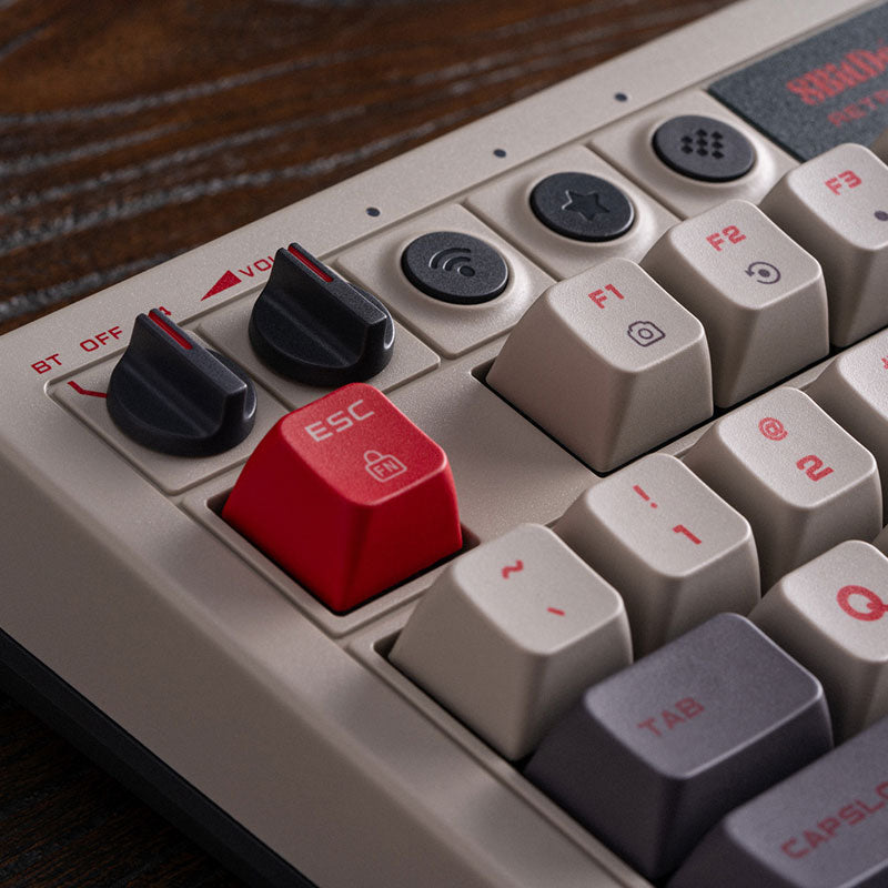 8BitDo Retro 108 Mechanical Keyboard - Mechanical Key Edition with Retro-Inspired Styling