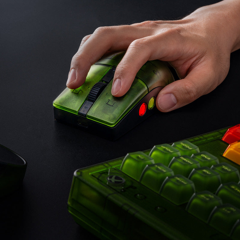 8BitDo Retro R8 Mouse - Xbox Edition - Mouse Collection for Gaming and Everyday Use