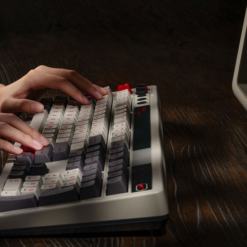 8BitDo Retro 108 Mechanical Keyboard - Mechanical Key Edition with Retro-Inspired Styling