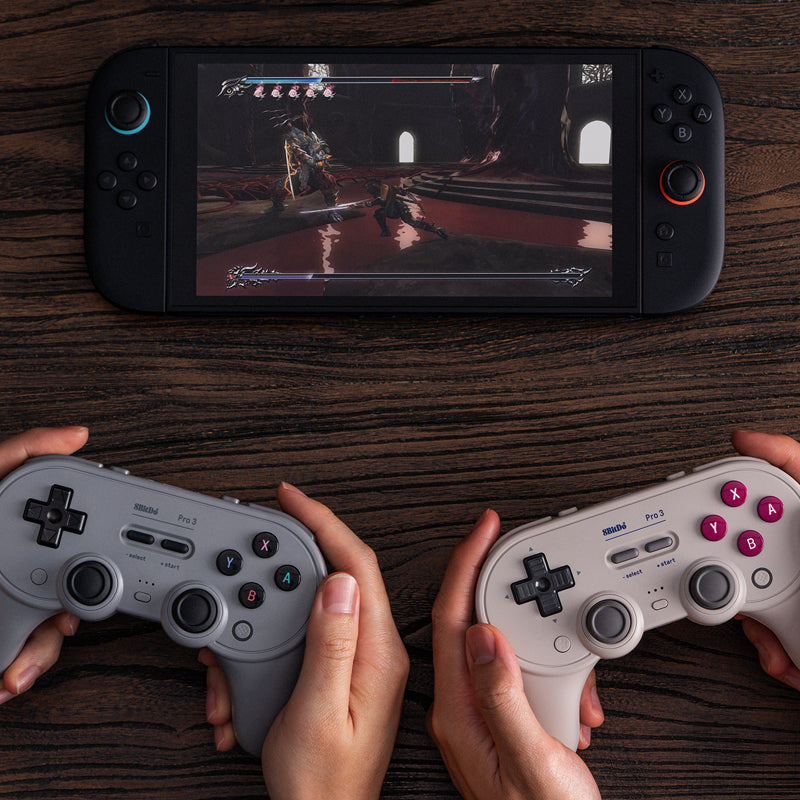 8BitDo Pro 3 Bluetooth Gamepad - Controller with a Familiar and Practical Layout