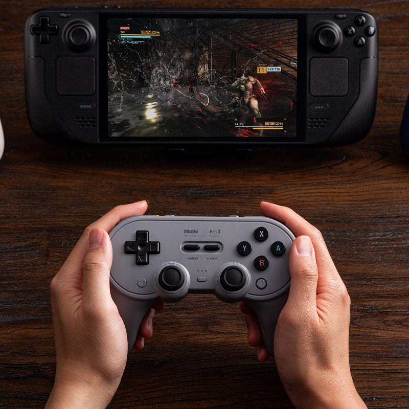 8BitDo Pro 3 Bluetooth Gamepad - Controller with a Familiar and Practical Layout