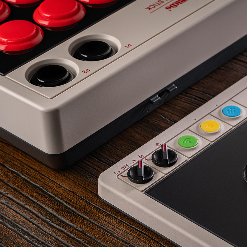 8BitDo Arcade Controller - Arcade Controller Design with Customizable Inputs