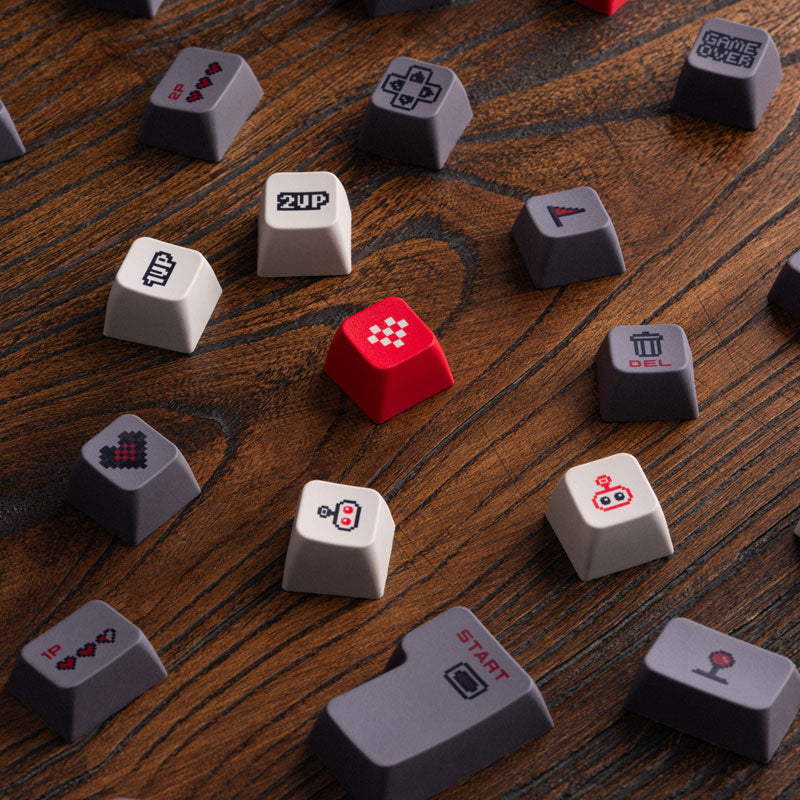 8BitDo Retro Keycaps - Mechanical Keyboard Customization Keycap Set