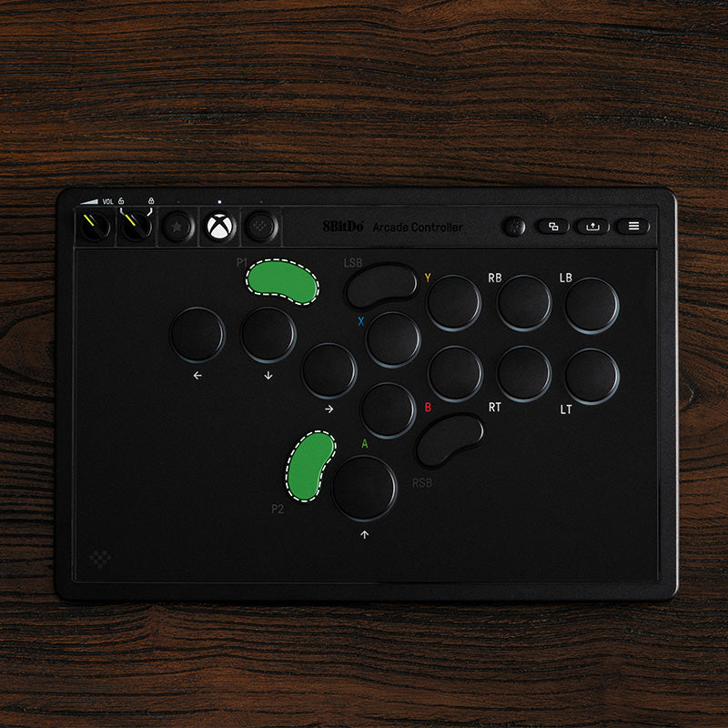 8BitDo Arcade Controller for Xbox - Arcade Controller Design with Customizable Inputs