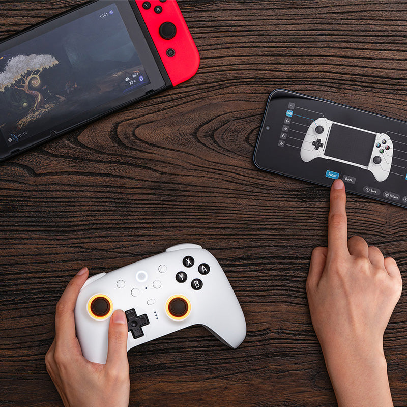 8BitDo Ultimate 2 Bluetooth Controller - Controller with a Familiar and Practical Layout