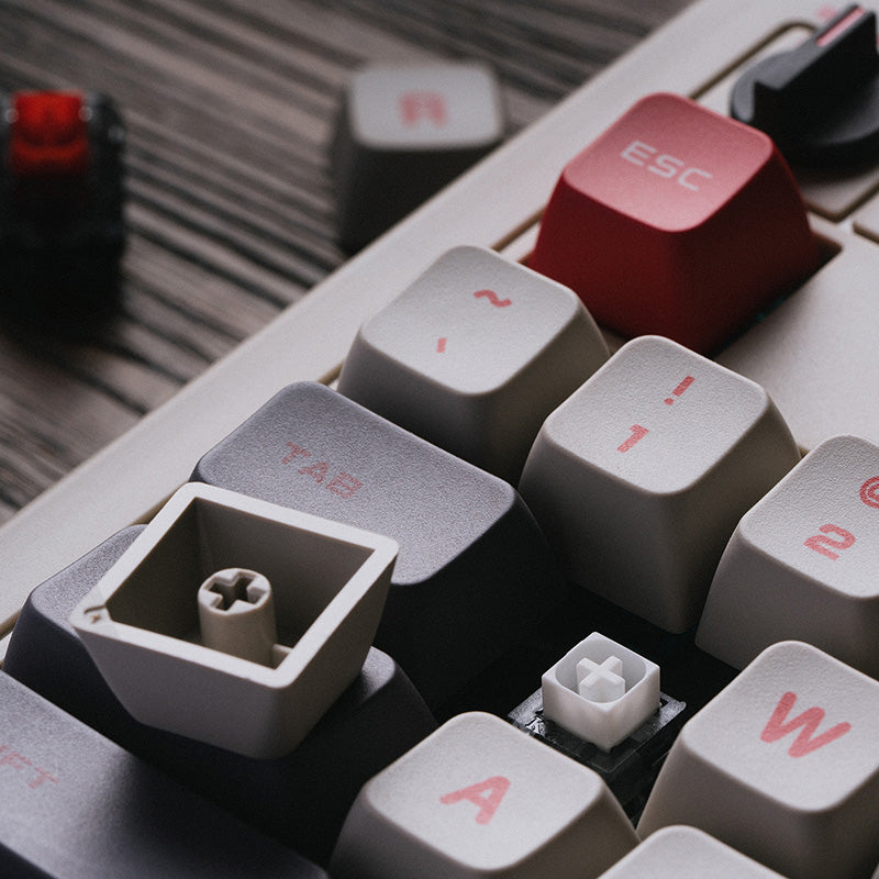 8BitDo Retro Mechanical Keyboard - Mechanical Key Edition with Retro-Inspired Styling